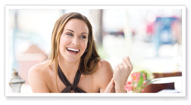 photo of an smiling woman