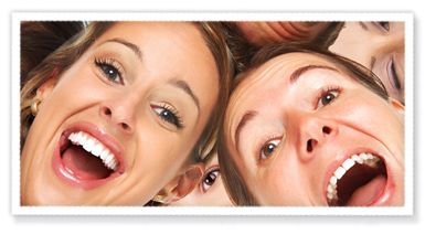 stock photo of a group of friends
